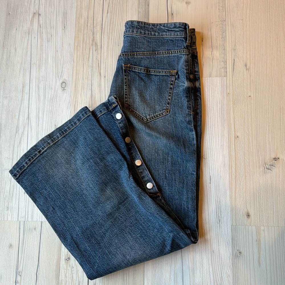 Anthropologie Pilcro Wide Leg Denim